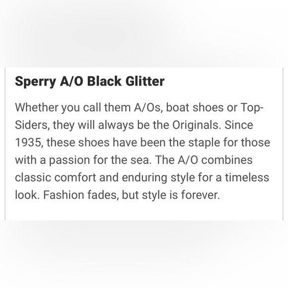 Sperry Black Sparkly Top- Siders/Boat Shoes Size 6.5 - Picture 3 of 15